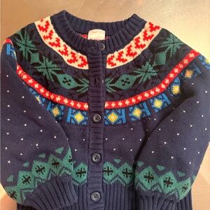 Hanna Andersson Multicolor Knit Sweater